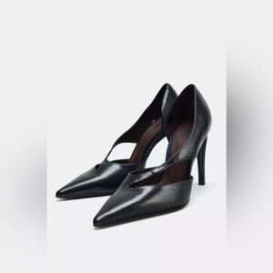 Zara Black Stiletto Heels